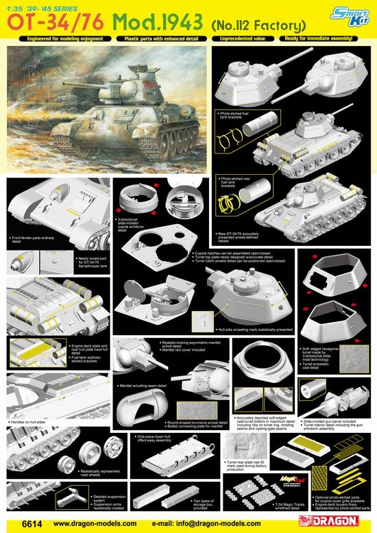 OT - T34/76 MODEL 1943 (No 112 FACTORY) – Image 2