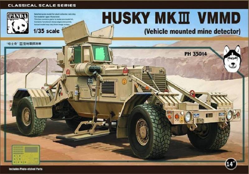 Husky MKIII VMMD (Vehicle mounted mine detector)