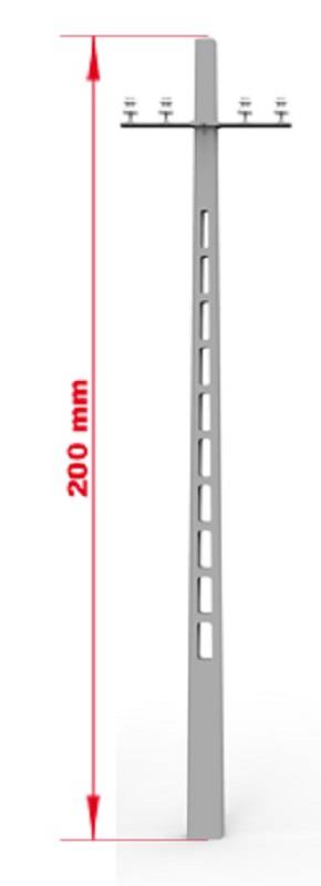 Poteaux télégraphiques en béton-CONCRETE TELEGRAPH POLES – Image 3
