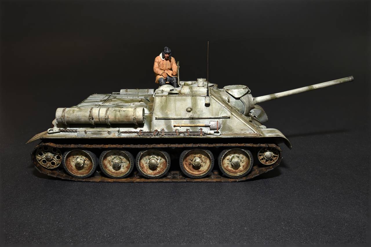 SU-85 SOVIET SPG Mod. 1943 w/CREW (Early Production) – Image 5