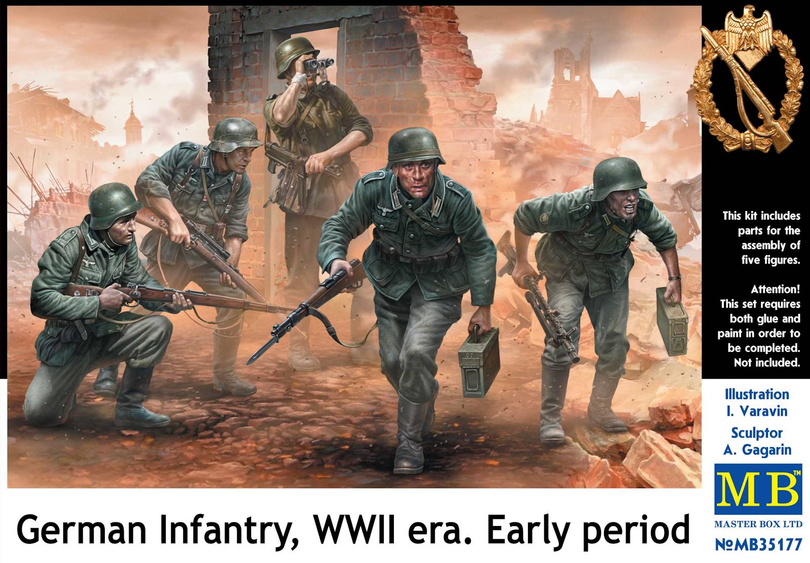German Infantry WWII era Early period