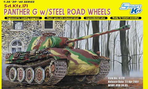 Sd.Kfz.171 Panther G w/STELL ROAD WHEELS