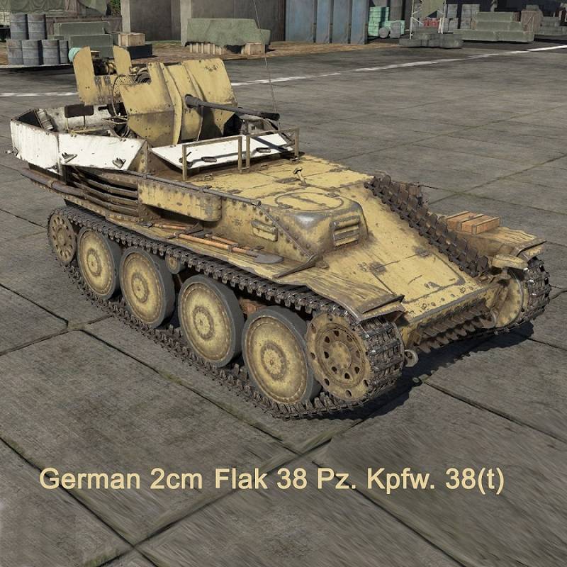 German 2cm Flak 38 Pz. Kpfw. 38 (t) – Image 2