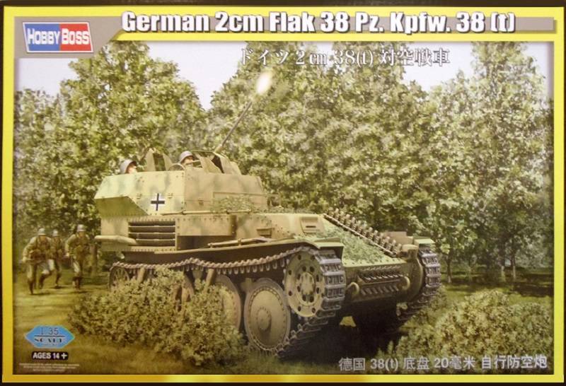 German 2cm Flak 38 Pz. Kpfw. 38 (t)
