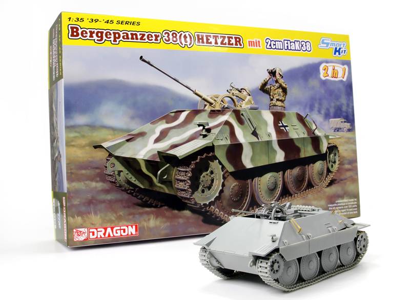 Bergepanzer 38(t) HETZER mit 2cm FlaK 38 – Image 2