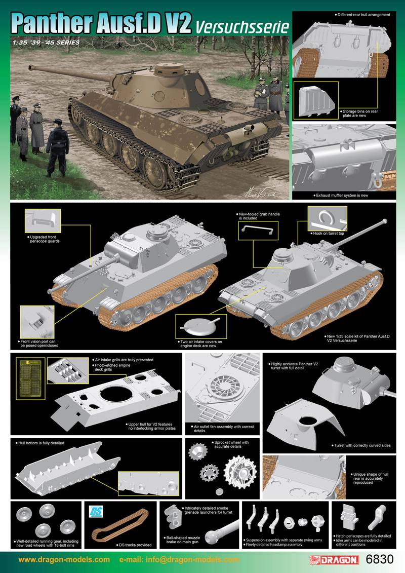 Panther Ausf.D V2 Versuchsserie – Image 2