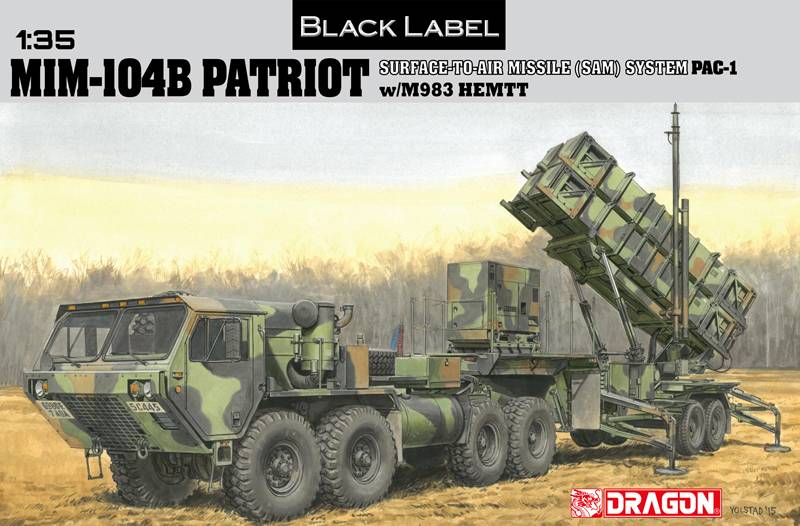 MIM-104B (PAC-1) Patriot SAM System With M983 HEMTT