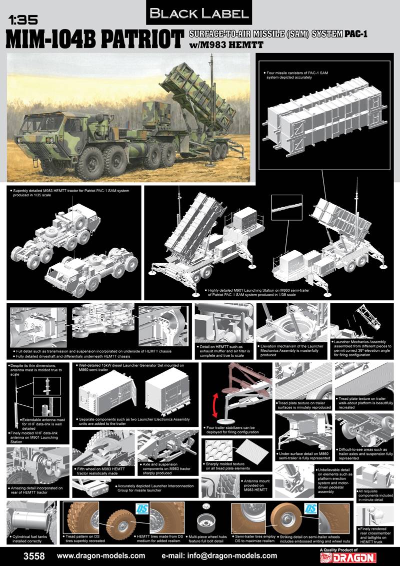MIM-104B (PAC-1) Patriot SAM System With M983 HEMTT – Image 14