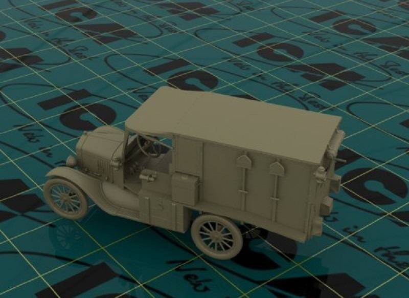 Model T 1917 Ambulance WWI American Car – Image 2