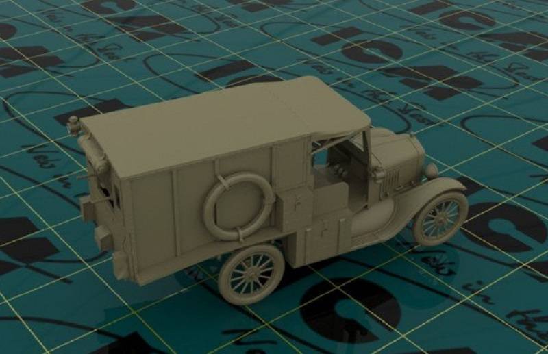 Model T 1917 Ambulance WWI American Car – Image 3