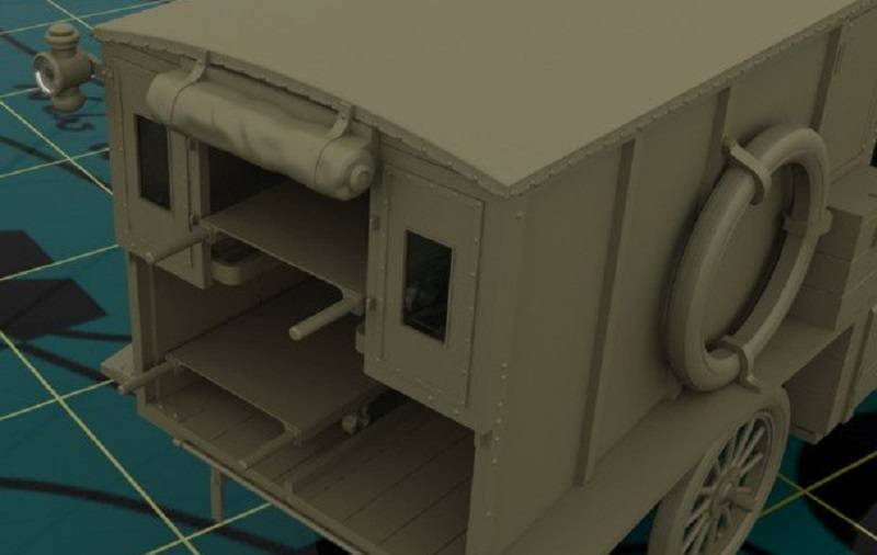Model T 1917 Ambulance WWI American Car – Image 6