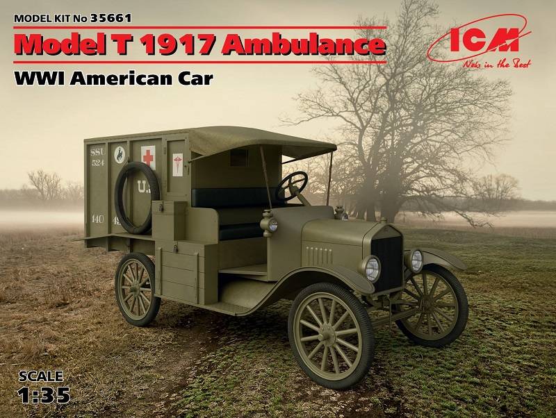 Model T 1917 Ambulance WWI American Car