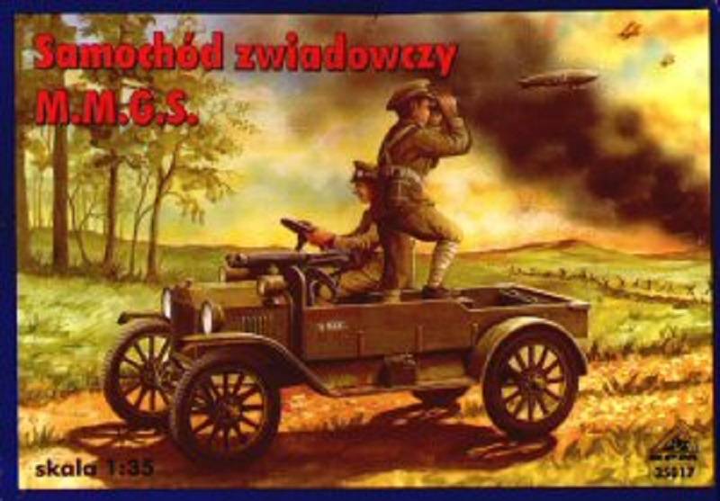 British WWI Ford of the M.M.G.S.