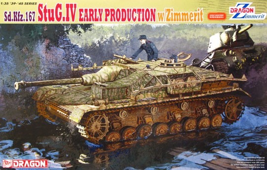 Sd.Kfz.167 StuG.IV Early Production w/Zimmerit