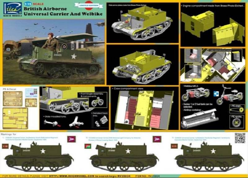 British Airborne Universal Carrier and welbike Limited Edition – Image 2