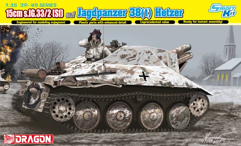 15cm s.IG.33/2(Sf) auf Jagdpanzer 38(t) Hetzer