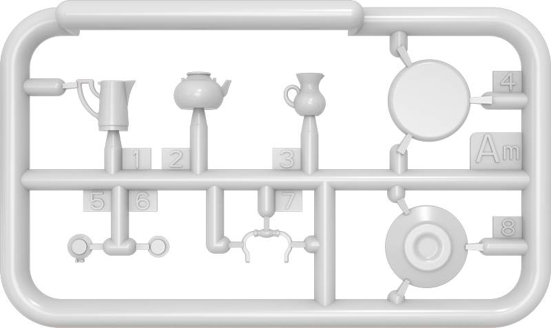 HOUSEHOLD CROCKERY & GLASS SET – Image 5