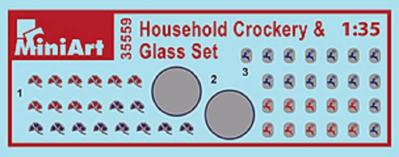 HOUSEHOLD CROCKERY & GLASS SET – Image 8