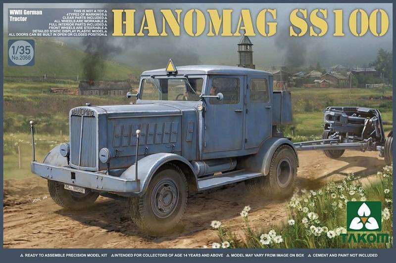 Hanomag SS100 WWII German Tractor