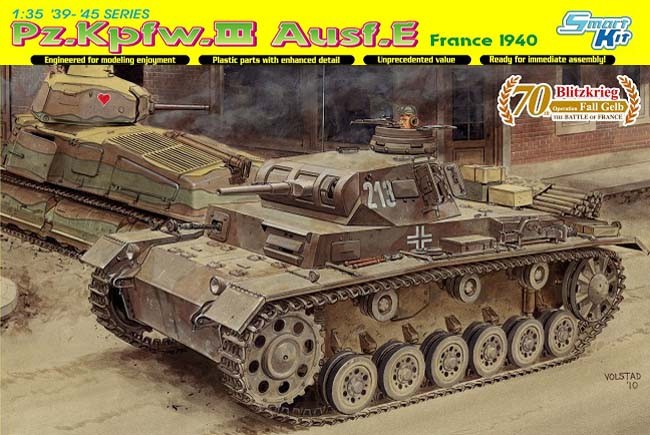 Pz.Kpfw.III Ausf.E France 1940