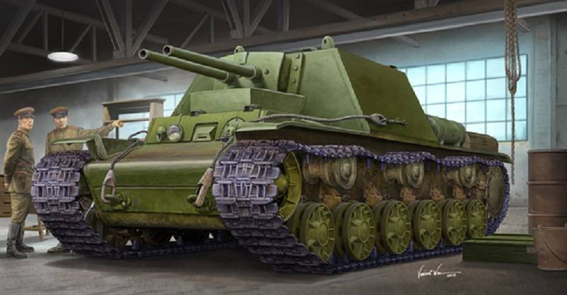 Soviet KV-7 (Object 227) – Image 2