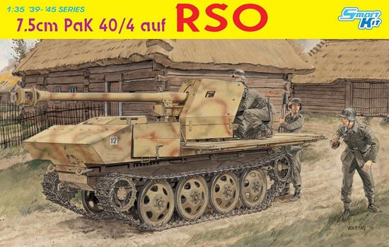 7.5cm PaK 40/4 auf RSO ~ Smart Kit