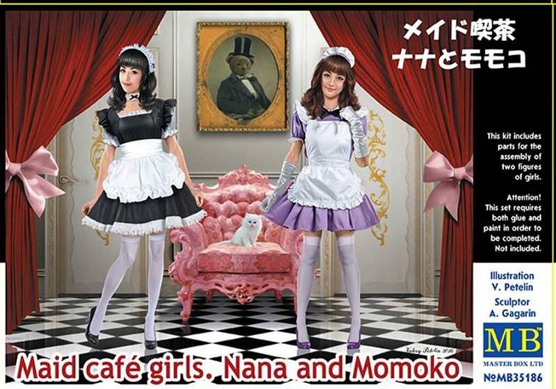 Maid Café Girls, Nana and Momoko