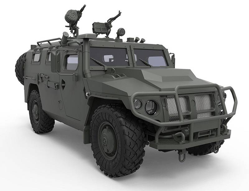Russian GAZ 233115 "Tiger-M" SpN SPV – Image 2