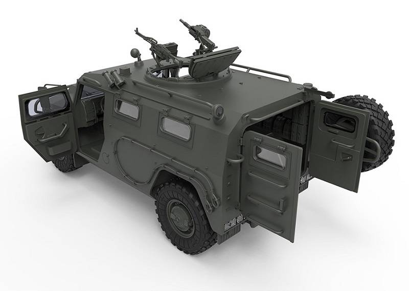Russian GAZ 233115 "Tiger-M" SpN SPV – Image 3