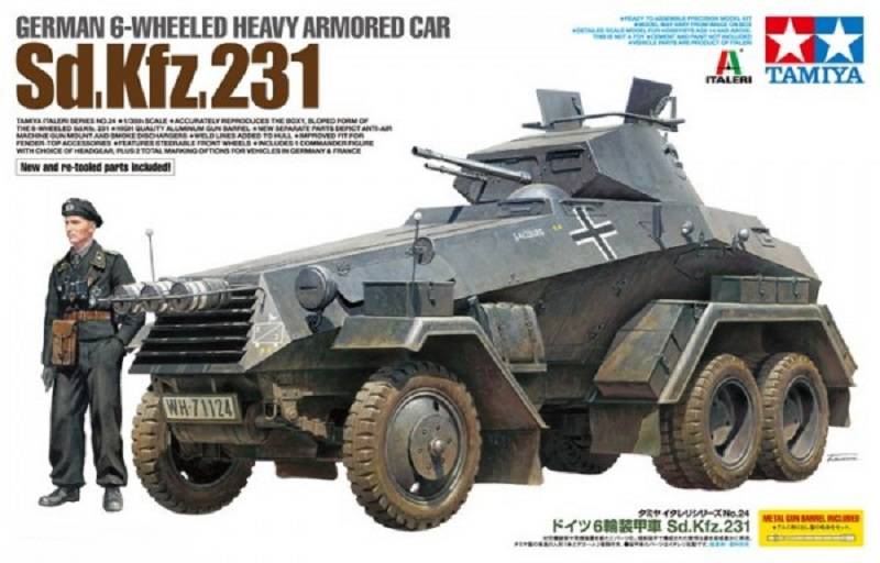 German 6-Wheeled Heavy Armored Car Sd.Kfz.231Puma