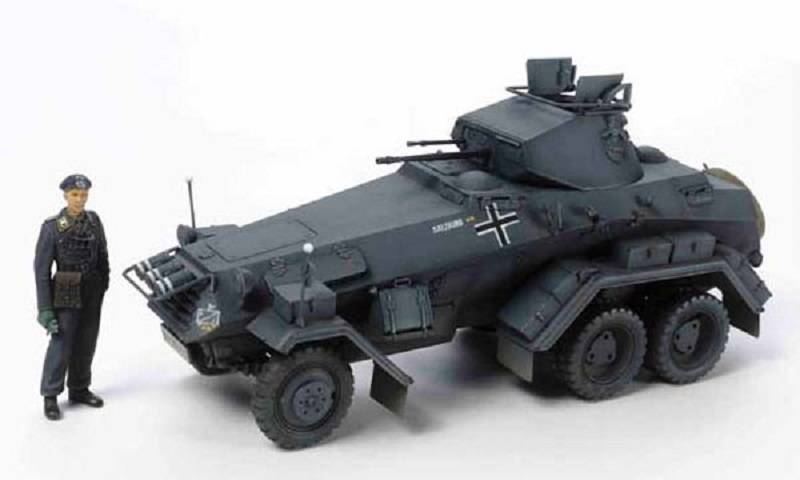 German 6-Wheeled Heavy Armored Car Sd.Kfz.231Puma – Image 3