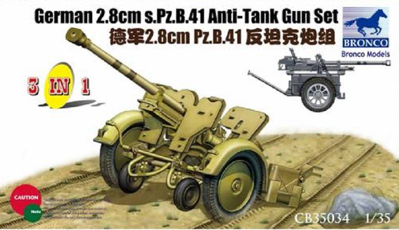 German 2.8cm sPZB.41 Anti-Tank Gun Set