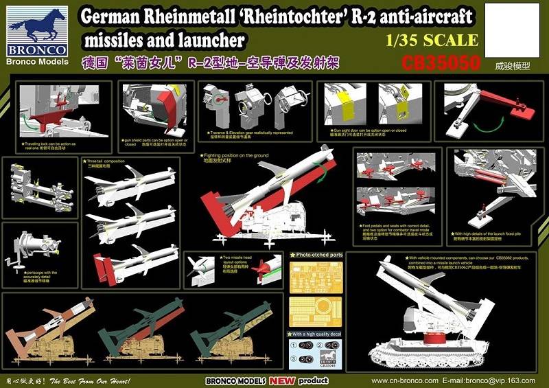 German Rheinmetall Rheintochter R2 Missiles with Launcher – Image 2