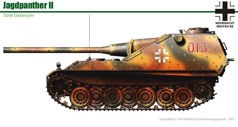 TS047 chasseur de chars allemand Sd.Kfz. 173 Jagdpanther Ausf.G2 – Image 7