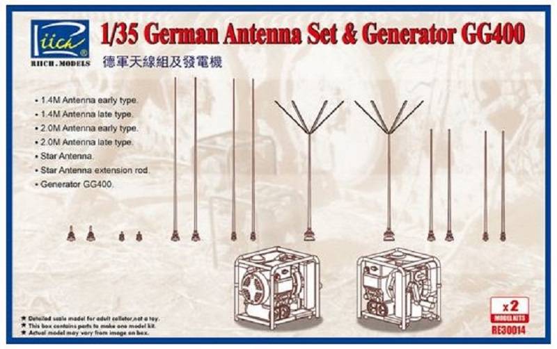 German Antenna Set & Generator GG400