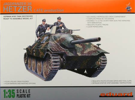 JAGDPANZER 38 HETZER LATE PRODUCTION