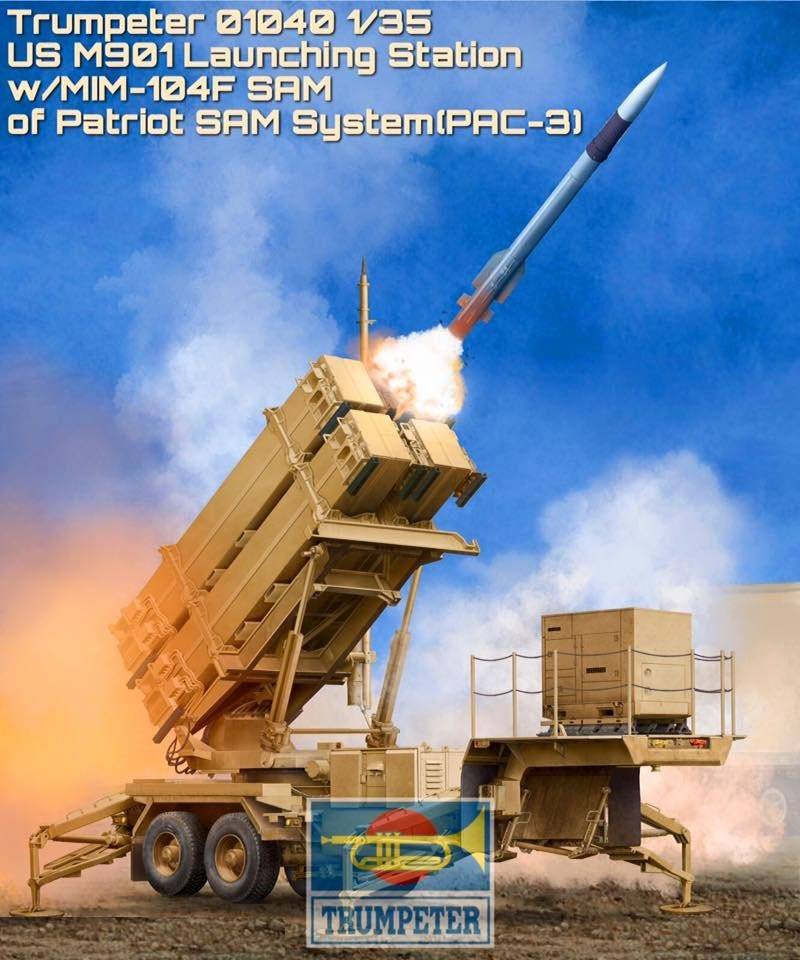 US M901 Launching Station w/MIM-104F Patriot SAM System (PAC-3)