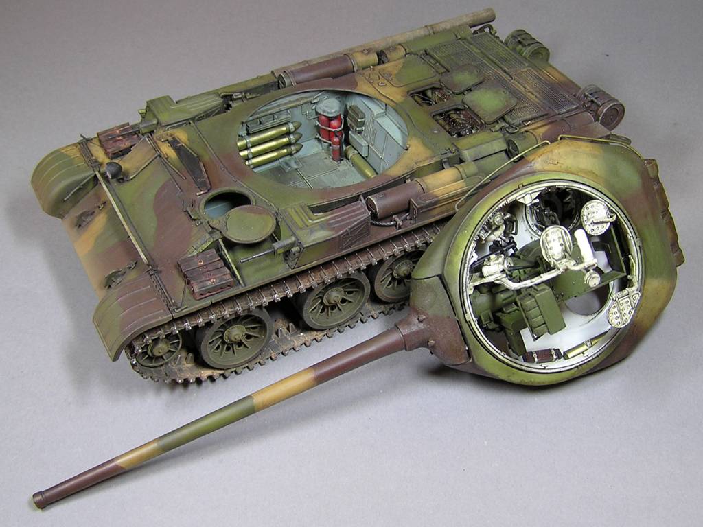 T-54-1 SOVIET MEDIUM TANK Interior kit – Image 6