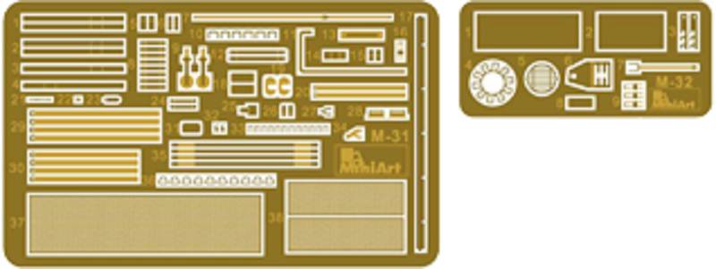 T-54-1 SOVIET MEDIUM TANK Interior kit – Image 2