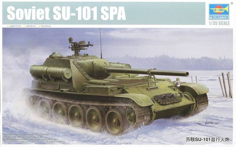Soviet SU-101 SPA