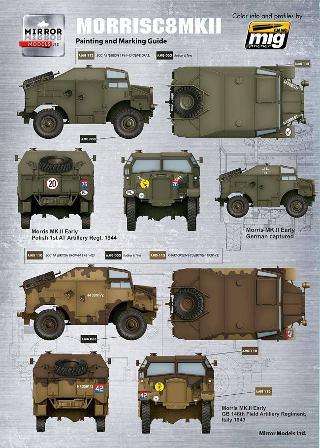 British Morris C8 Quad Mk II early – Image 7