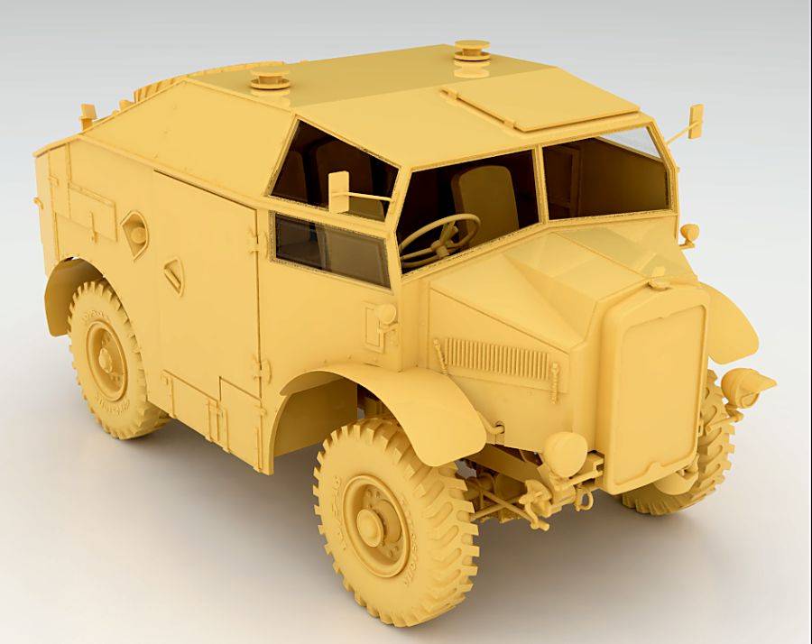 British Morris C8 Quad Mk II early – Image 2
