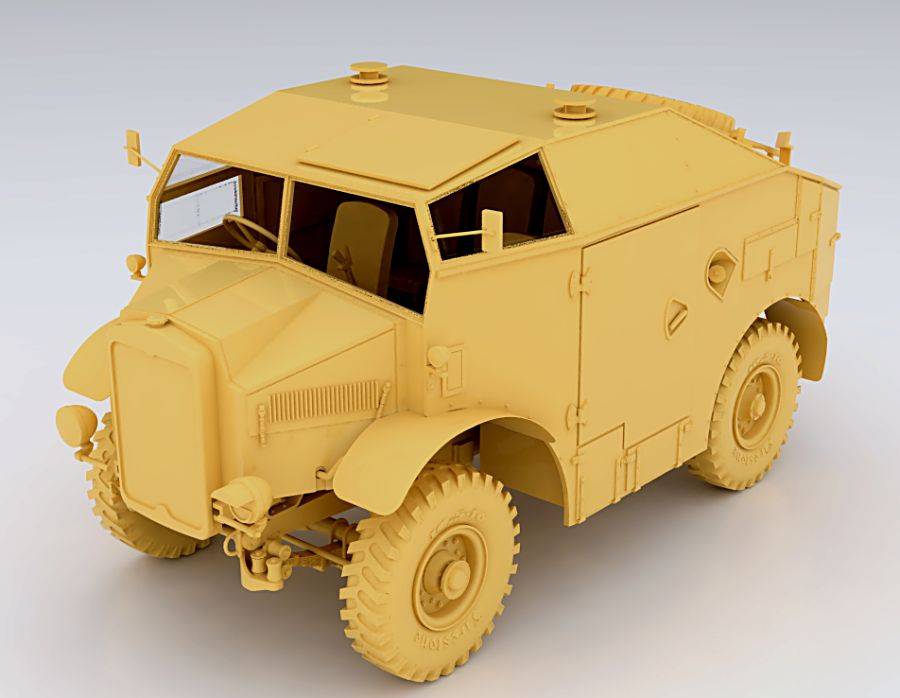 British Morris C8 Quad Mk II early – Image 3