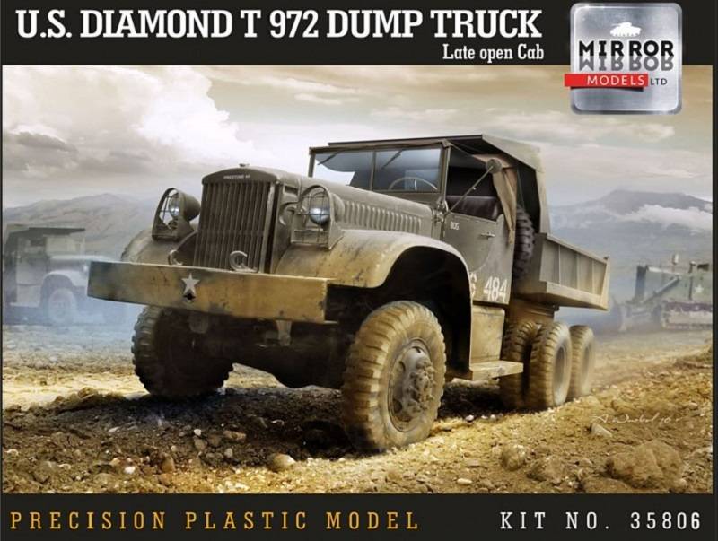 US Diamond T 972 Dump Truck Late