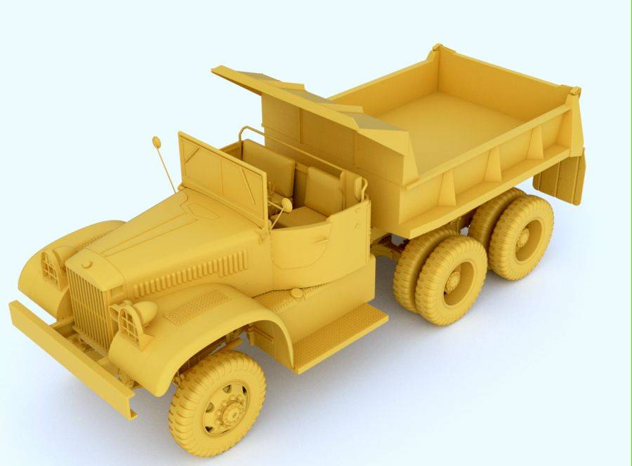 US Diamond T 972 Dump Truck Late – Image 2