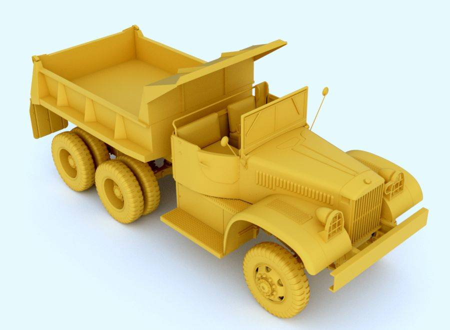 US Diamond T 972 Dump Truck Late – Image 3