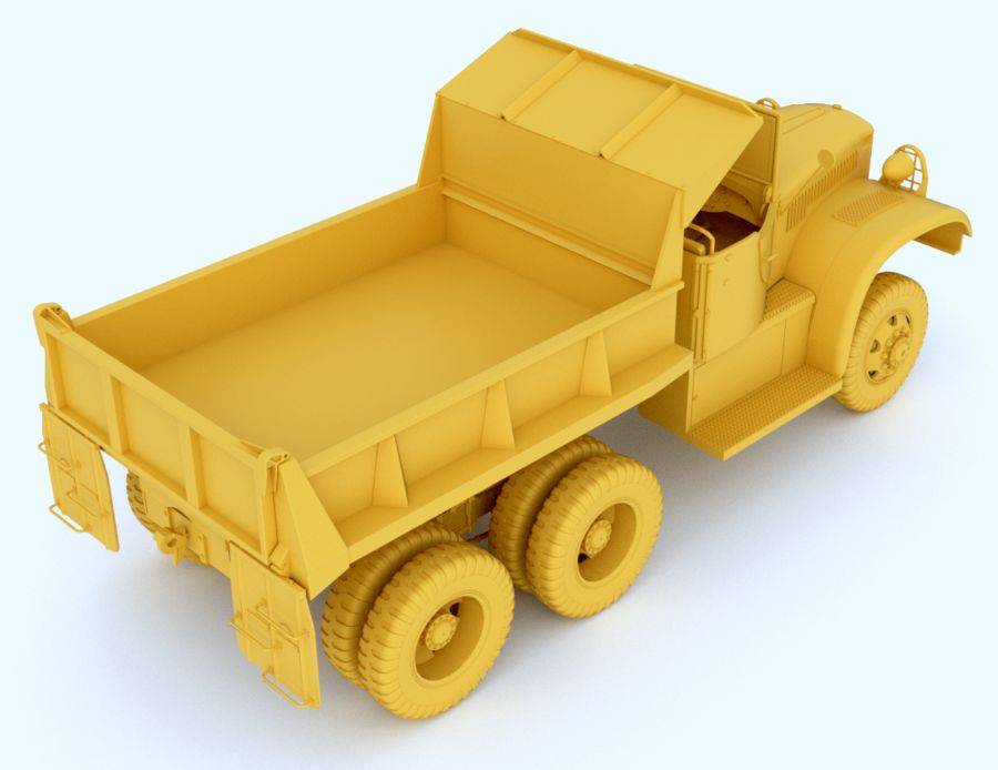US Diamond T 972 Dump Truck Late – Image 4