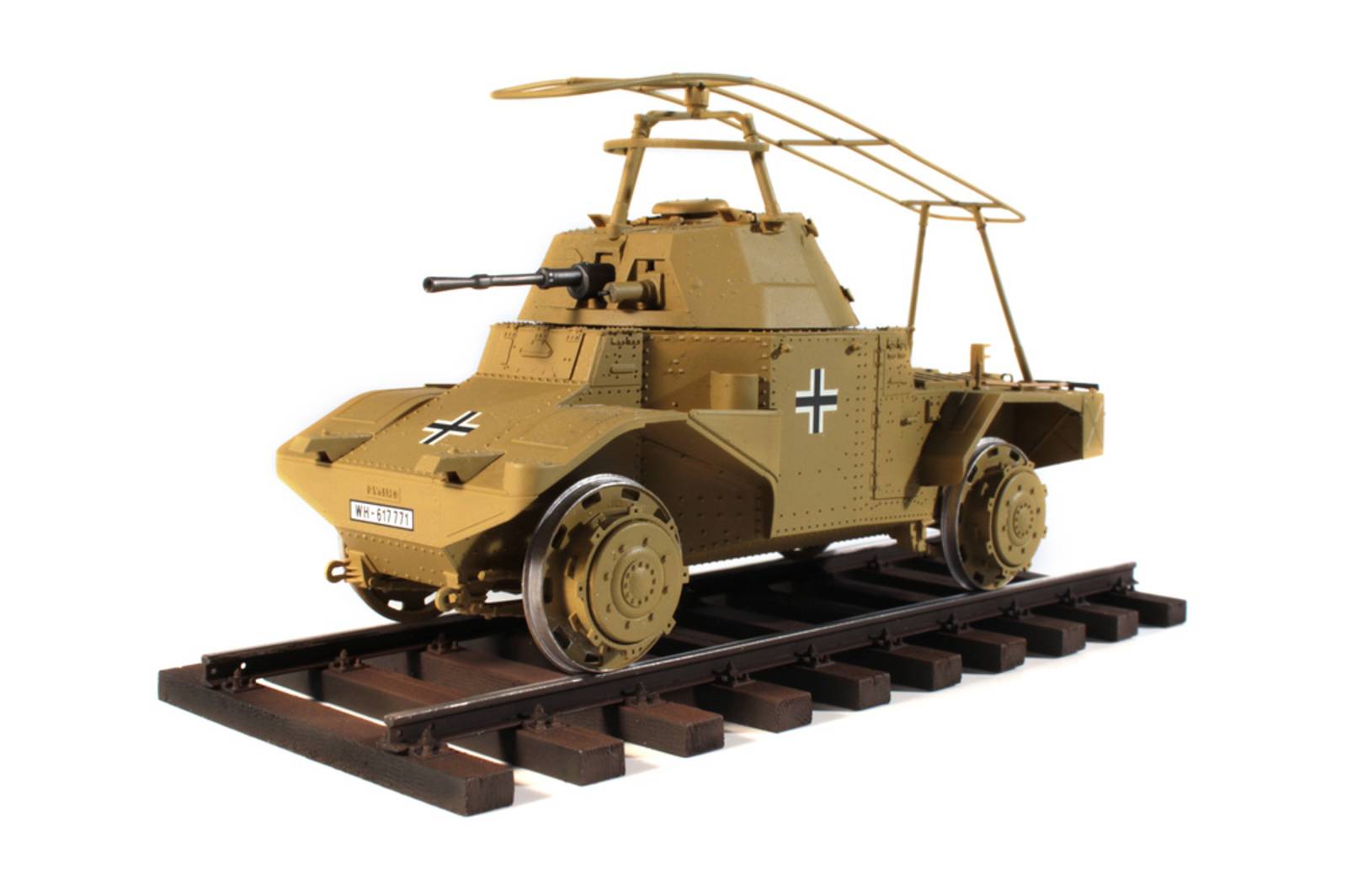 Panzerspähwagen P 204 (f) Railway WWII German Armoured Vehicle – Image 2