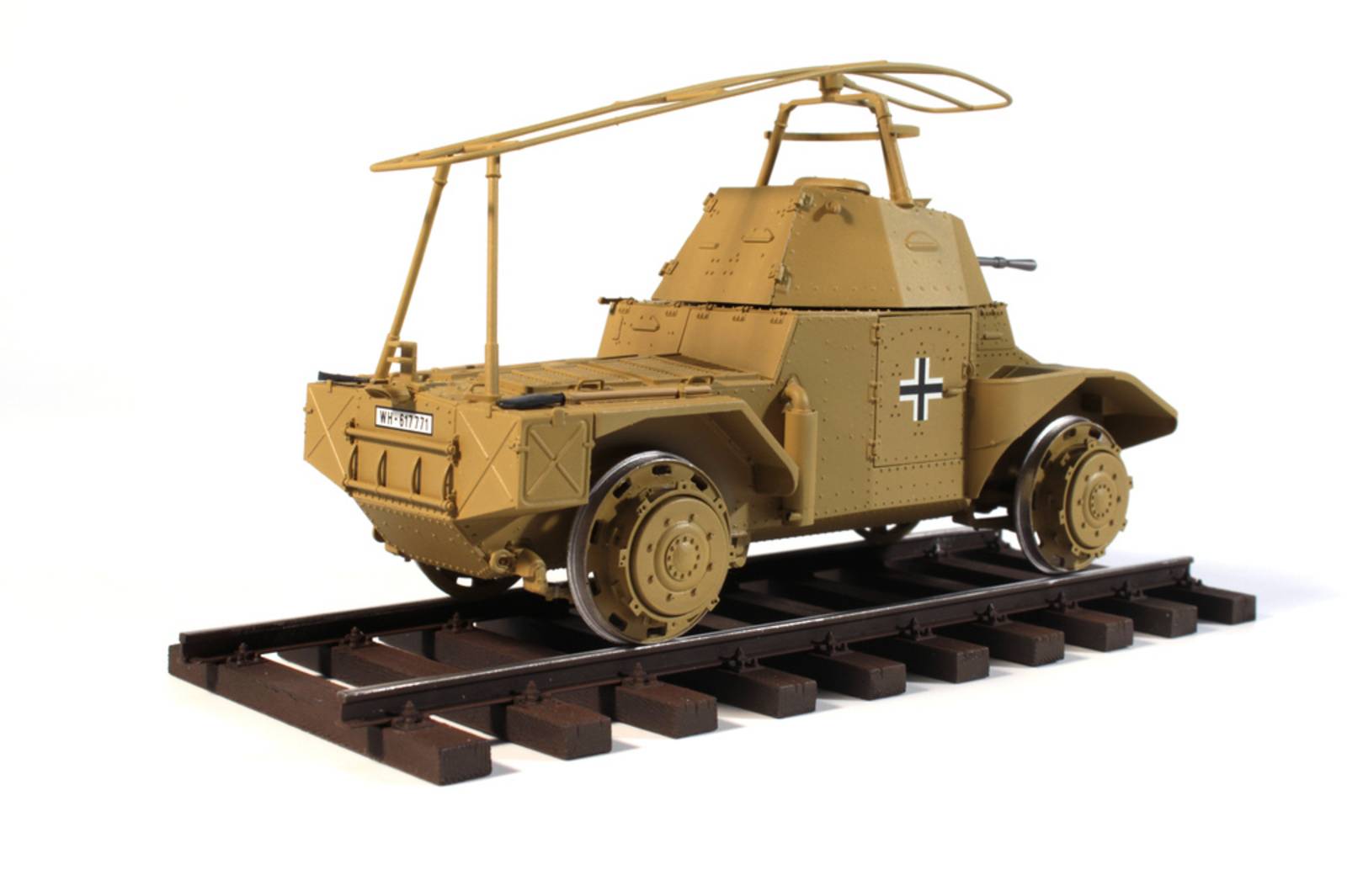 Panzerspähwagen P 204 (f) Railway WWII German Armoured Vehicle – Image 3