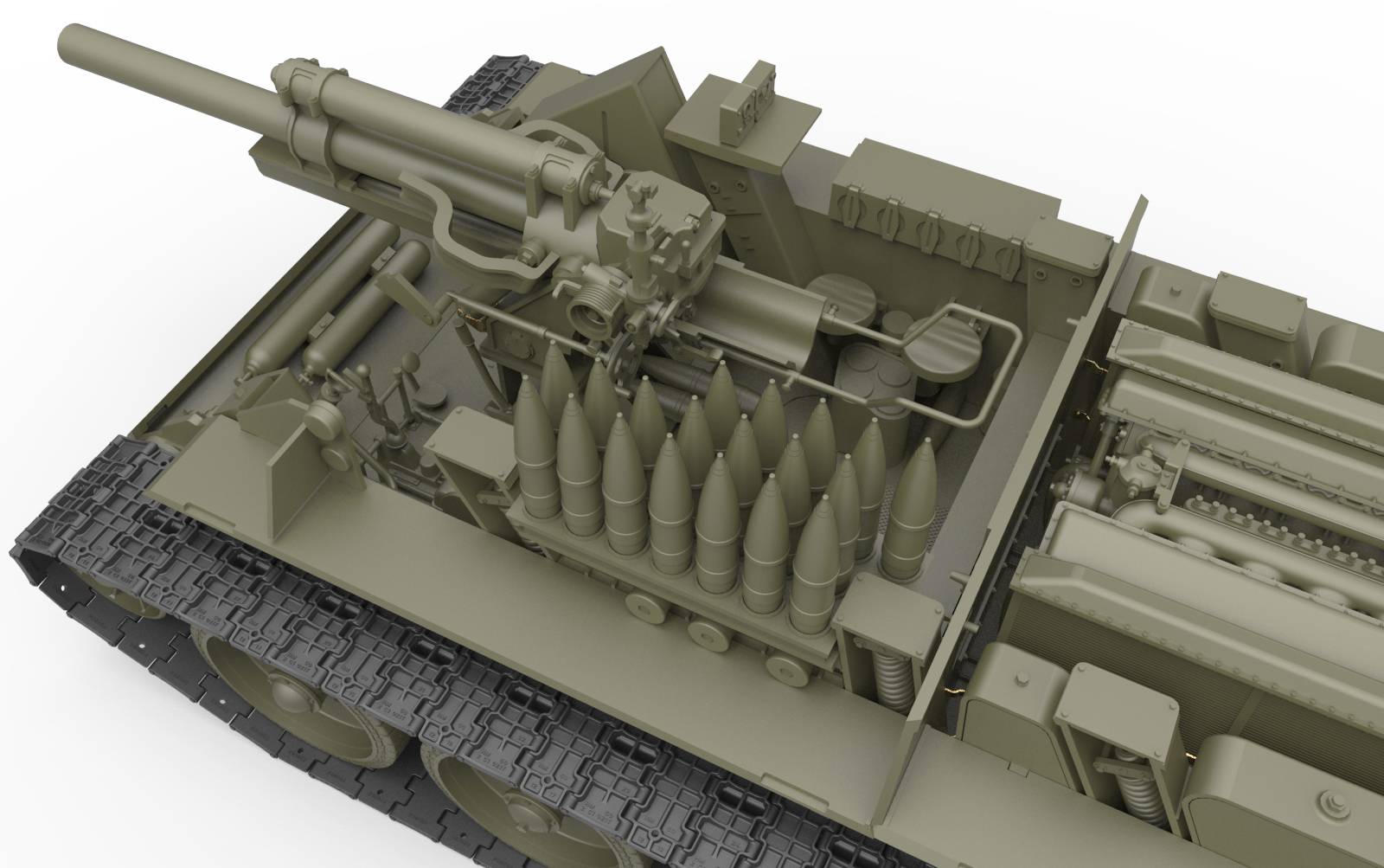 SU-122 MID Production. Interior Kit – Image 15